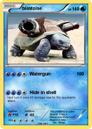 Pokemon blastoise