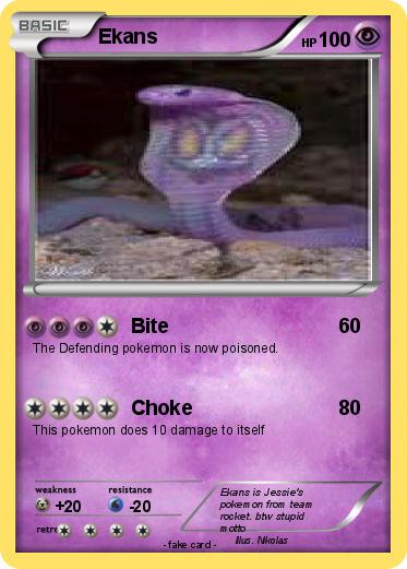 Pokemon Ekans