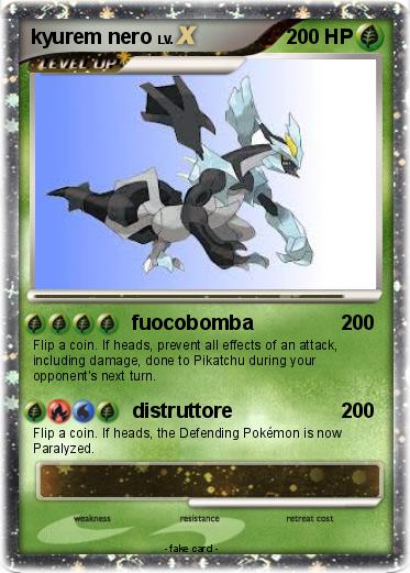 Pokemon kyurem nero