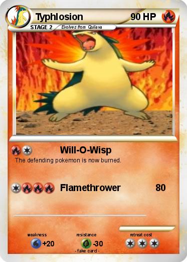 Pokemon Typhlosion