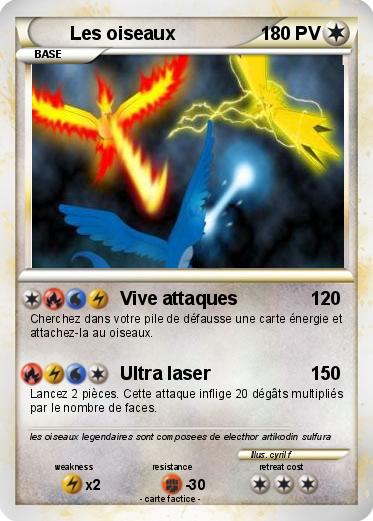Pokemon Les oiseaux