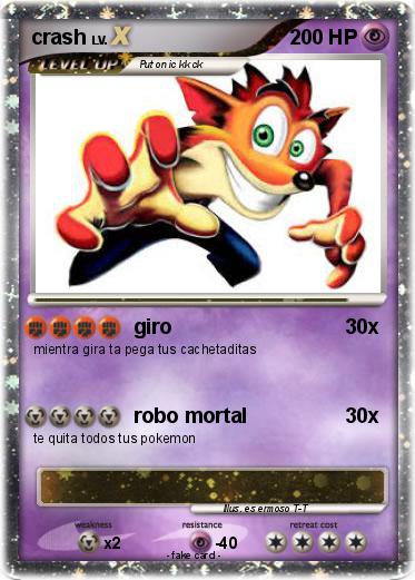 Pokemon crash