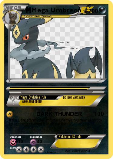 Pokemon Mega Umbreon