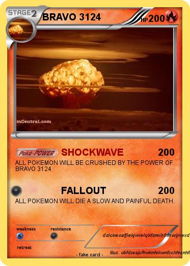 Pokemon BRAVO 3124