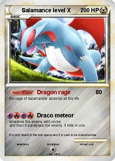 Pokemon Salamance level X