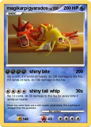 Pokemon magikarp/gyarados