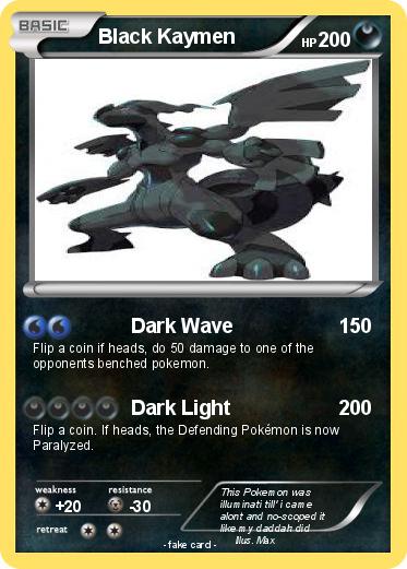 Pokemon Black Kaymen