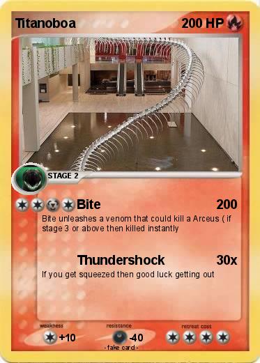 Pokemon Titanoboa