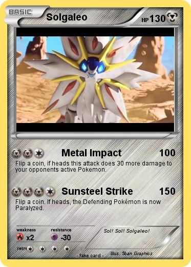 Pokemon Solgaleo