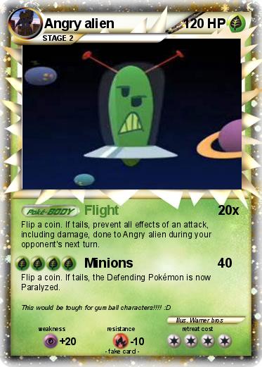 Pokemon Angry alien