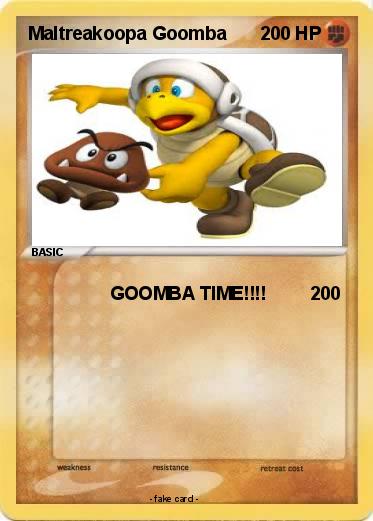Pokemon Maltreakoopa Goomba