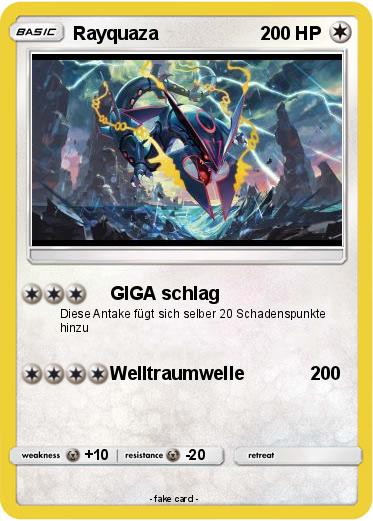 Pokemon Rayquaza
