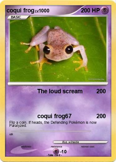 Pokemon coqui frog
