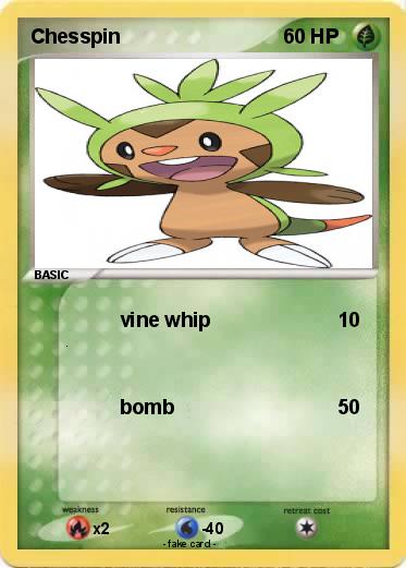 Pokemon Chesspin