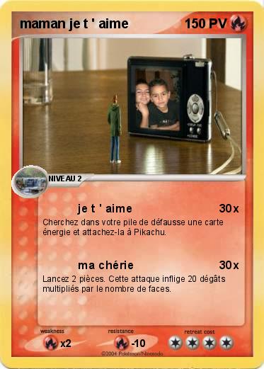 Pokemon maman je t ' aime