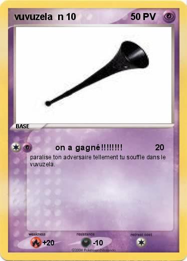 Pokemon vuvuzela  n 10