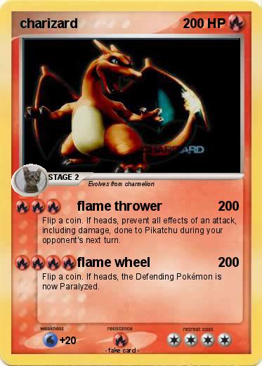Pokemon charizard
