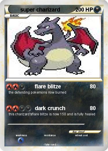 Pokemon super charizard