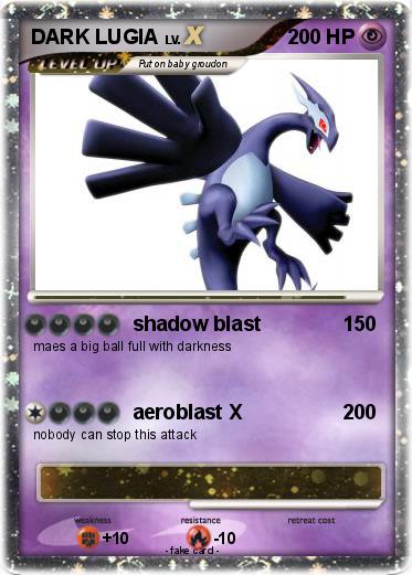 Pokemon DARK LUGIA