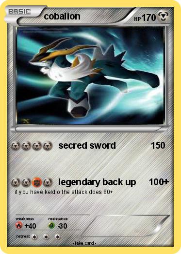 Pokemon cobalion