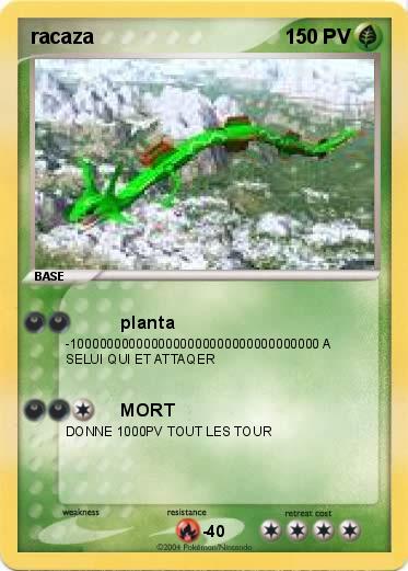 Pokemon racaza
