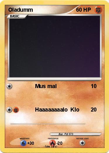 Pokemon Oladumm