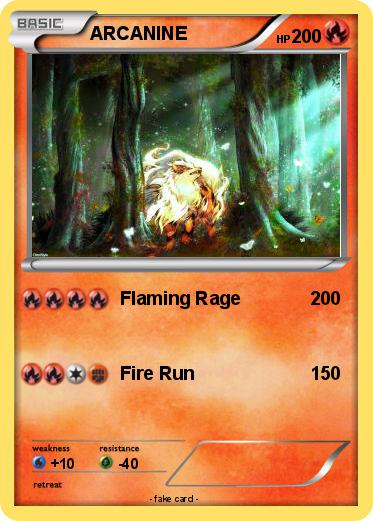 Pokemon ARCANINE