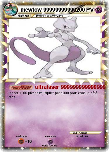 Pokemon mewtow 99999999999