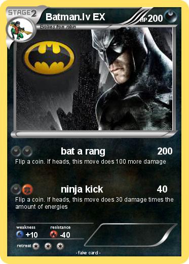 Pokemon Batman.lv EX