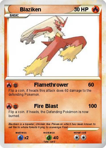 Pokemon Blaziken