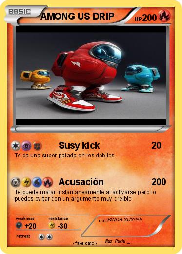 Pokemon AMONG US DRIP