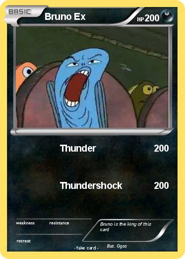 Pokemon Bruno Ex