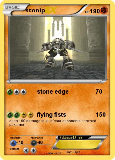 Pokemon stonip