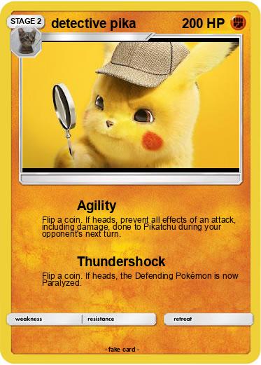 Pokemon detective pika
