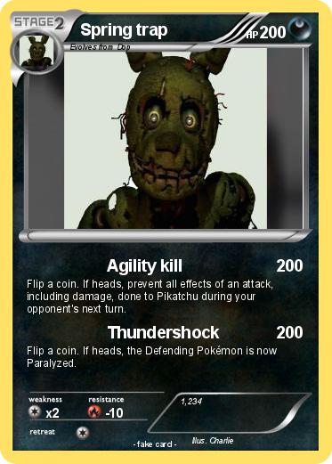 Pokemon Spring trap