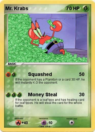 Pokemon Mr. Krabs