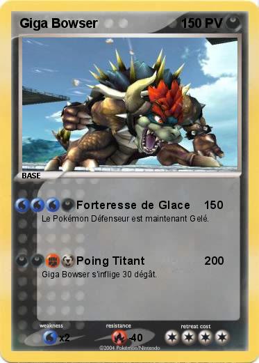 Pokemon Giga Bowser