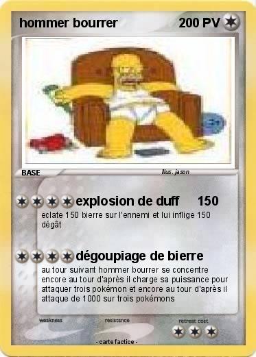 Pokemon hommer bourrer