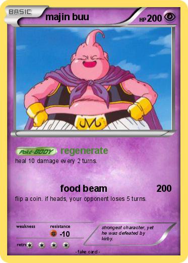 Pokemon majin buu
