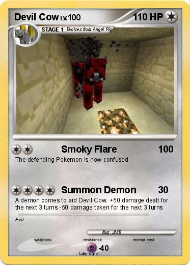 Pokemon Devil Cow