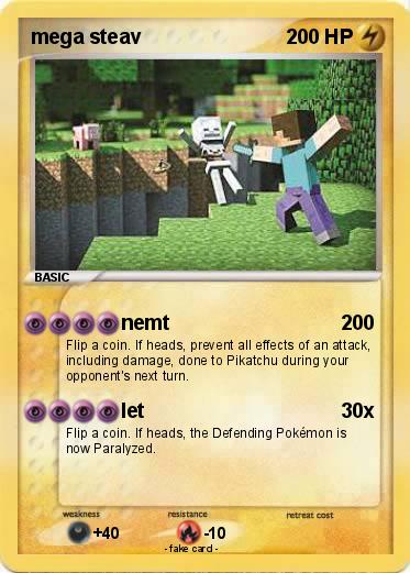 Pokemon mega steav
