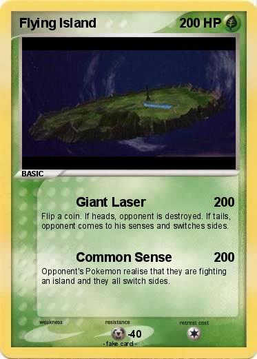 Pokemon Flying Island