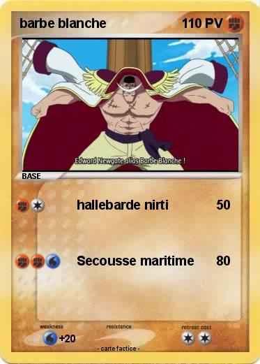 Pokemon barbe blanche