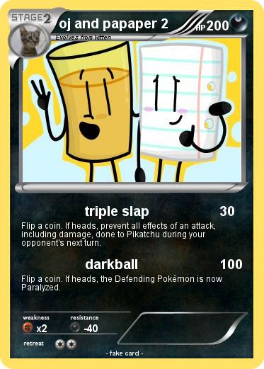 Pokemon oj and papaper 2