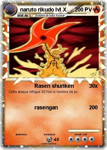 Pokemon naruto rikudo lvl X