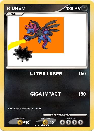 Pokemon KIUREM