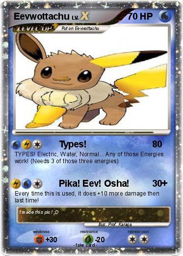 Pokemon Eevwottachu