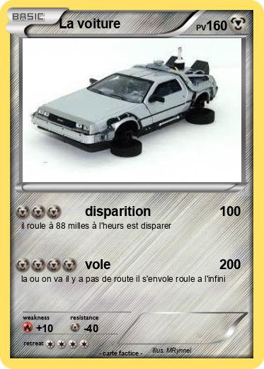 Pokemon La voiture