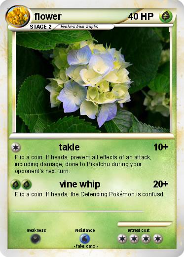 Pokemon flower