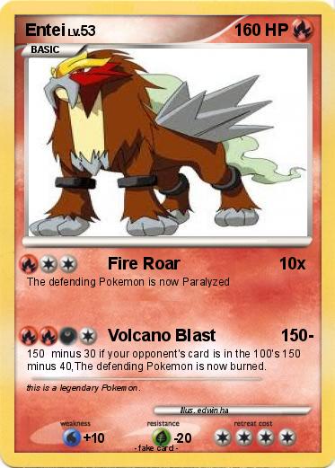 Pokemon Entei